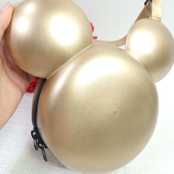 NWOT Disney Parks Melissa Gold Mickey Mouse Jelly Crossbody Bag VHTF RARE - Picture 8 of 10